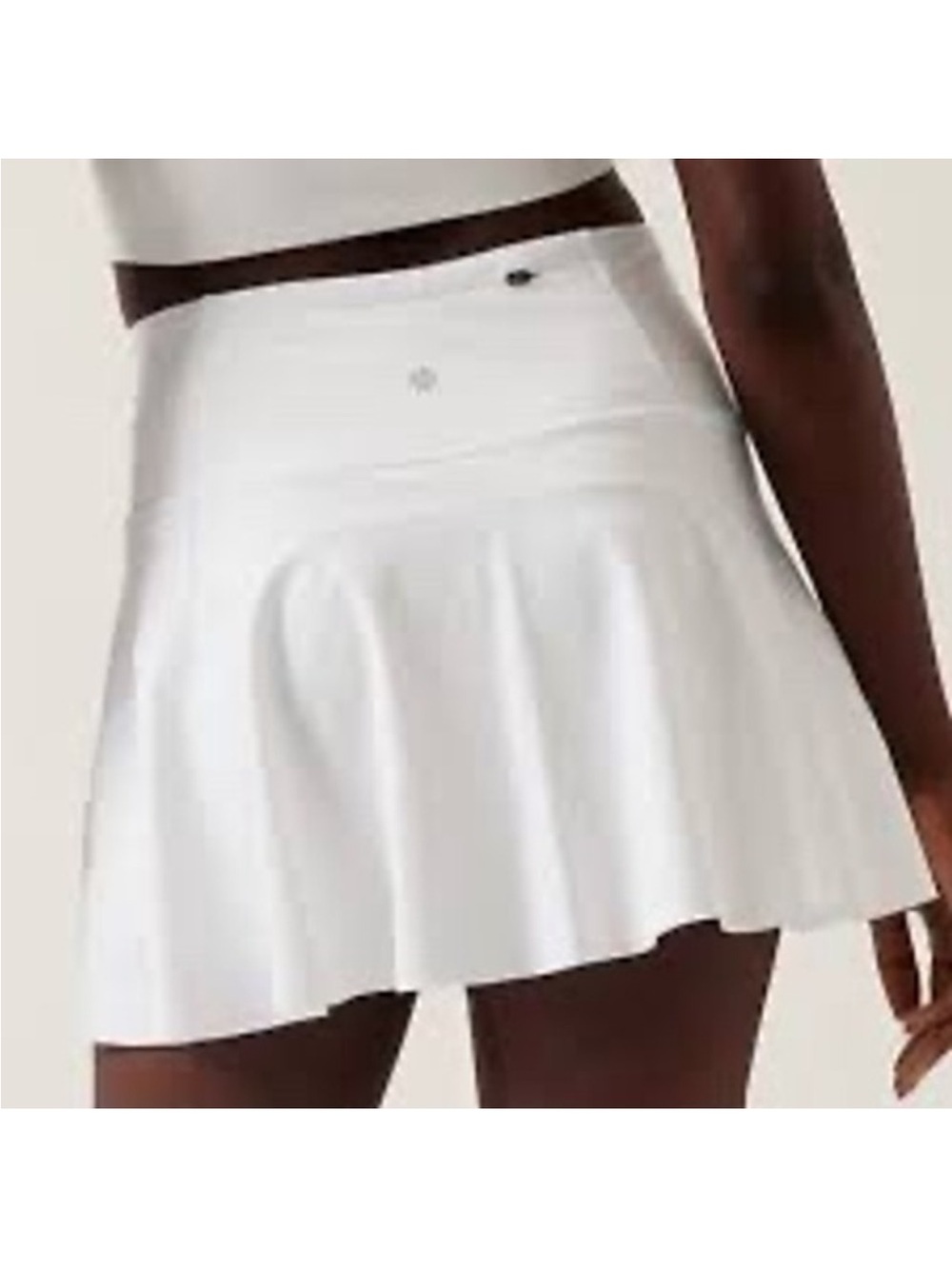 Athleta White Circle Skirt